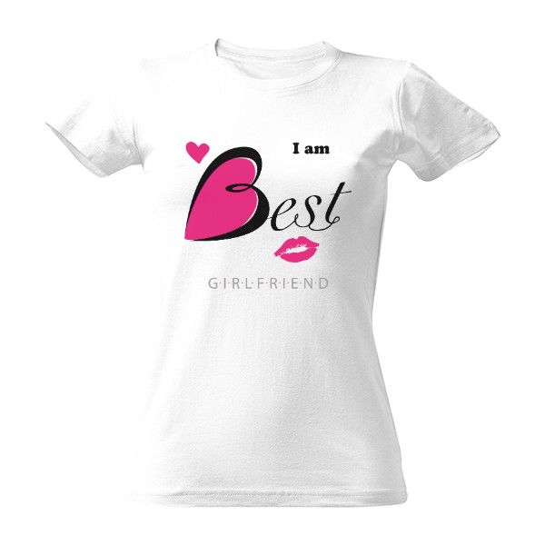 Tričko s potiskem Jsem nejlepší holka