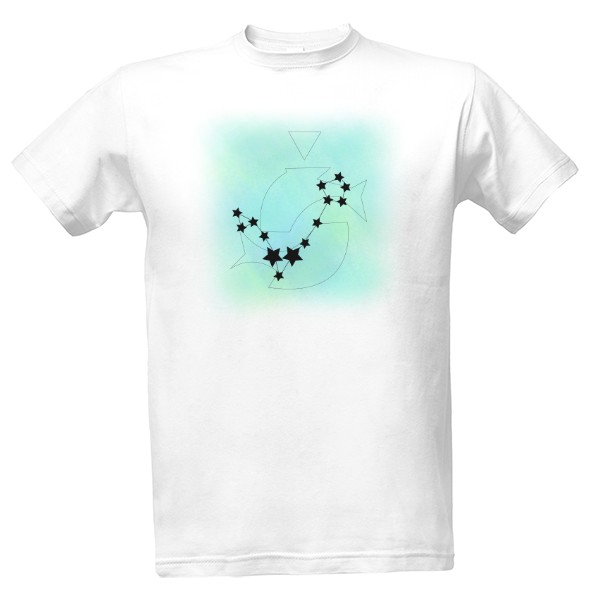 Tričko s potiskem Jsem ryba