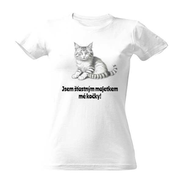Jsem šťastným majetkem své kočky
