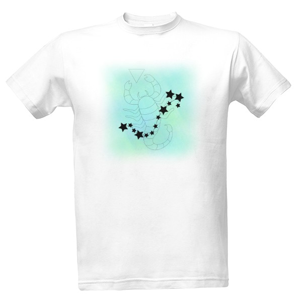 Tričko s potiskem Jsem štír