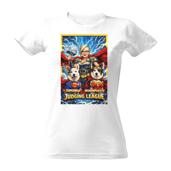 Tričko s potiskem Judging League clear