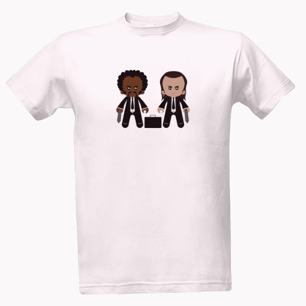 Tričko s potiskem JULES & VINCENT - Pulp Fiction ed.