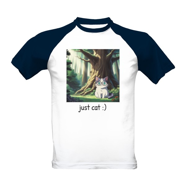 Tričko s potiskem Just cat