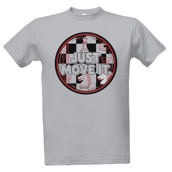 Tričko s potlačou Just move it