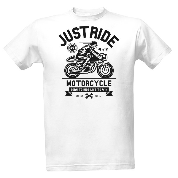 Tričko s potiskem Just Ride Ramirez hip hop