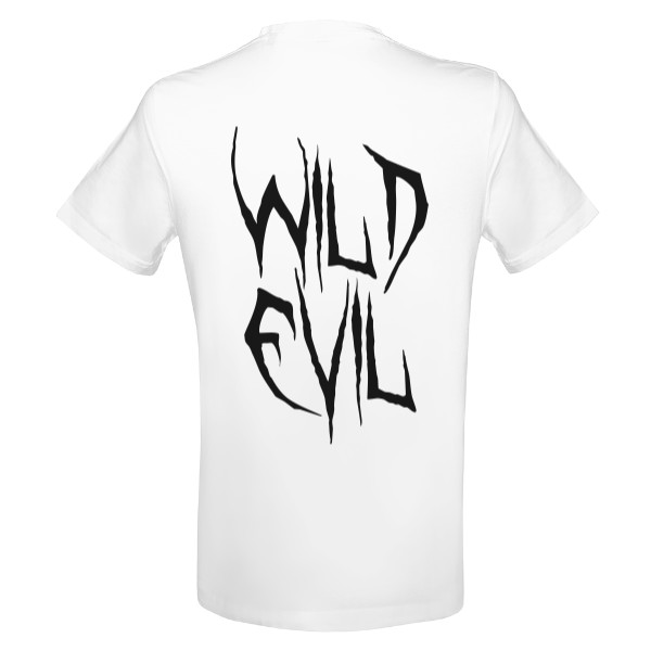 Wild Evil triko bílé