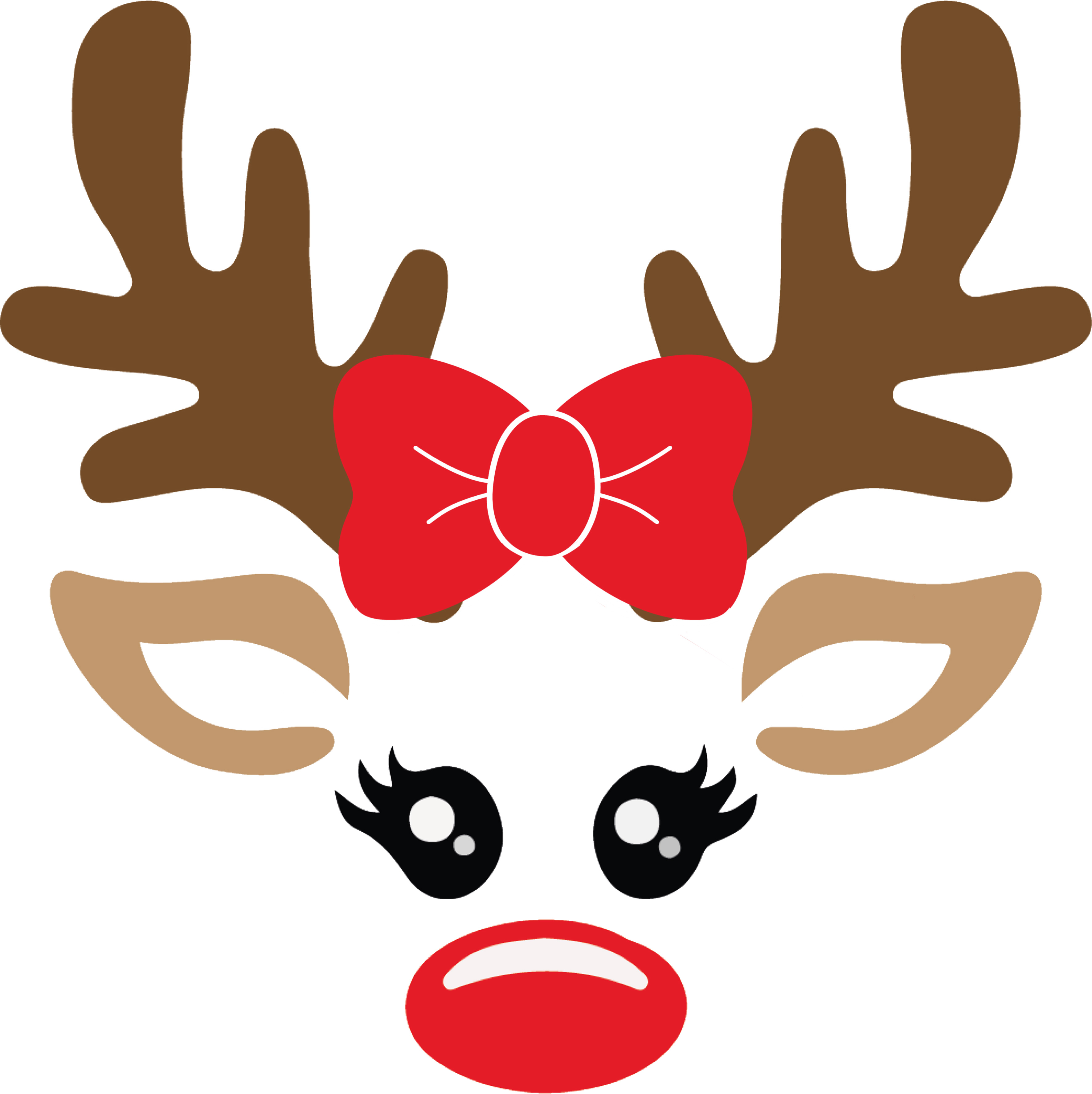 T-shirt Reindeer T-shirt with name