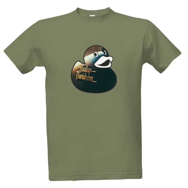 Tričko s potiskem Kačenka motorkářská