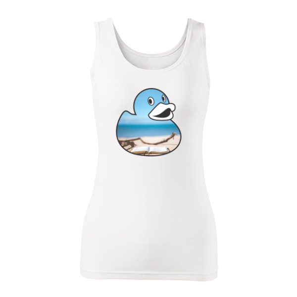 Tričko s potiskem Kačenka U vody