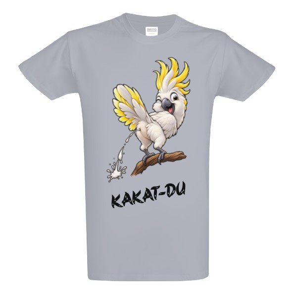 Tričko s potiskem Kakat-du kakadu