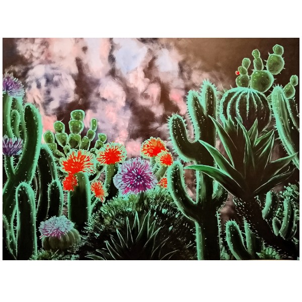 Puzzle A3 Kaktusy na párty puzzle