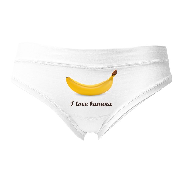 Kalhotky Fox s potiskem I love banana