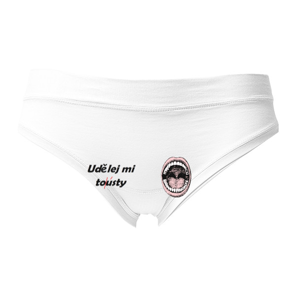 Kalhotky Fox - Výprodej s potiskem kalhotky se srdcem