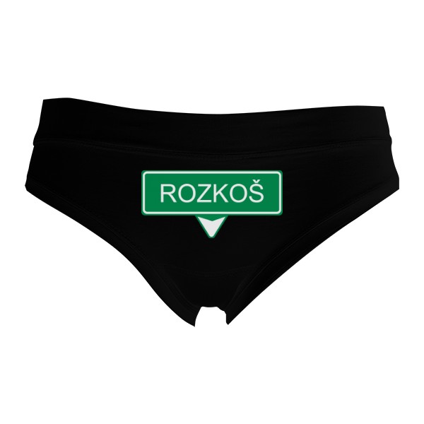 Kalhotky Fox - Výpredaj s potlačou Směr rozkoš