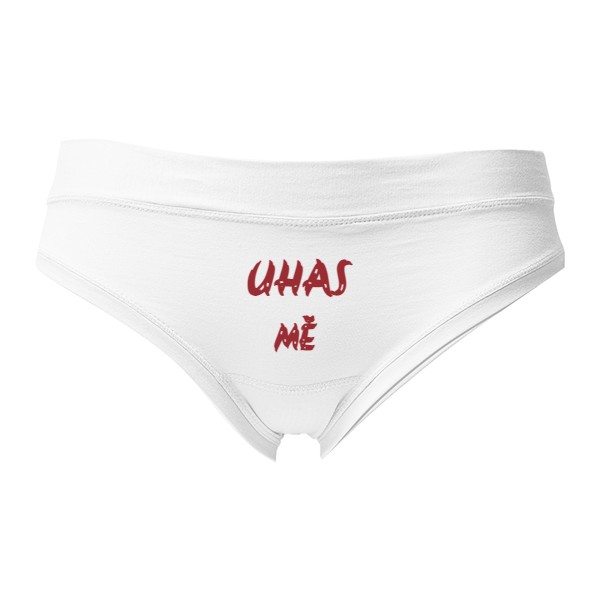 Dámská tanga - Výprodej s potiskem kalhotky uhas me