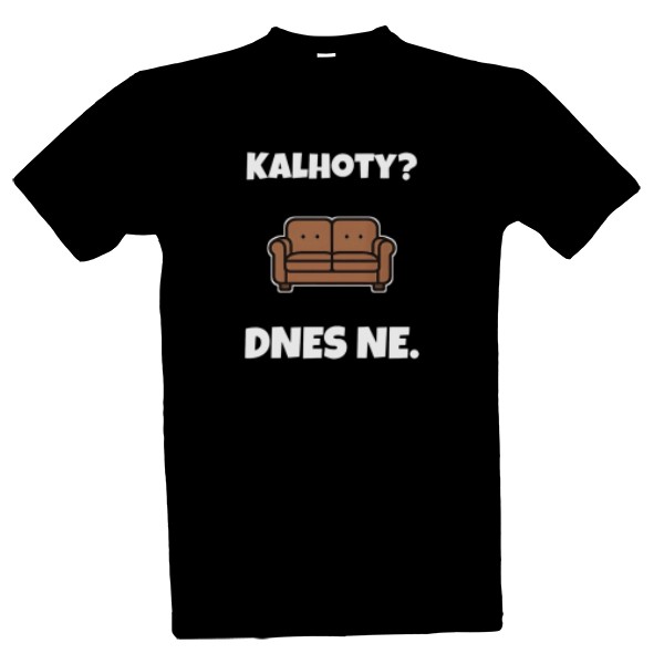 Tričko s potiskem Kalhoty? Dnes ne.