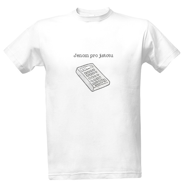 Tričko s potlačou Kalkulačka