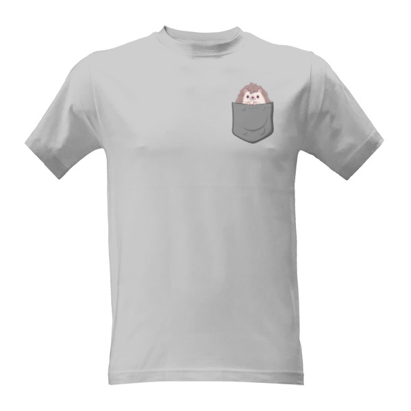 Tričko s potiskem Kapsička - Ježek