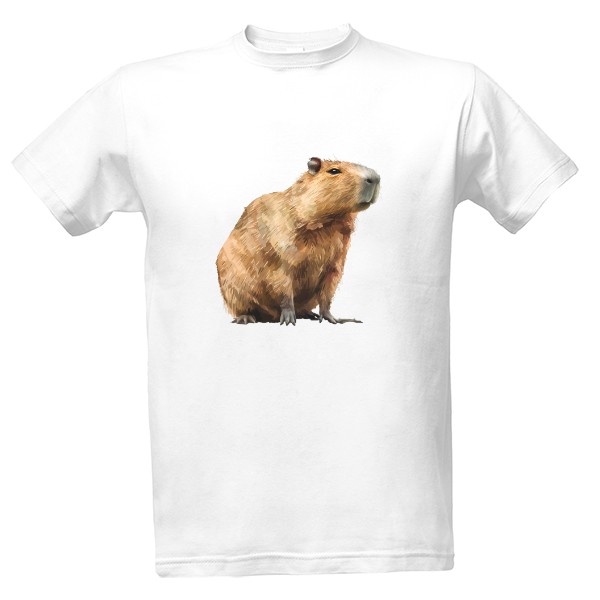 Tričko s potiskem Kapybara