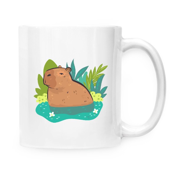 Kapybara ve vodě