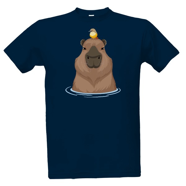 Tričko s potiskem Kapybara