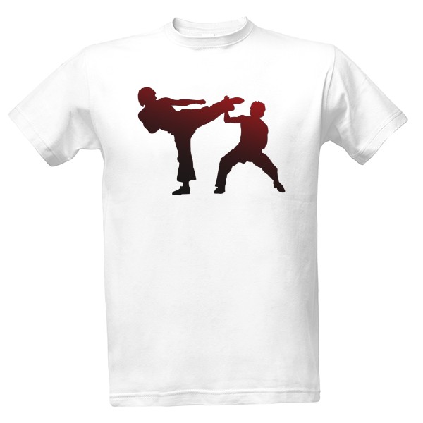Tričko s potiskem Karate 1
