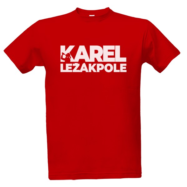 Tričko s potiskem Karel Ležákpole alias Lagerfeld