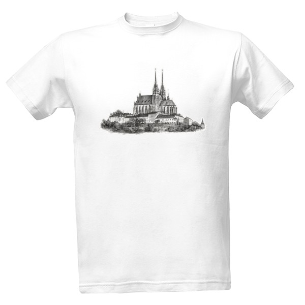 Tričko s potiskem Katedrála sv. Petra a Pavla