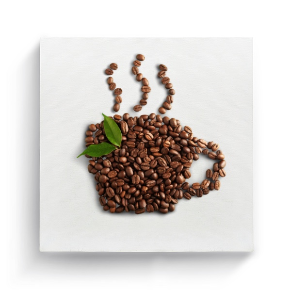 Káva z kávových zrn obraz