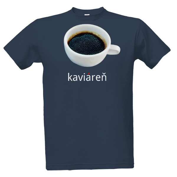 Tričko s potiskem Kaviáreň