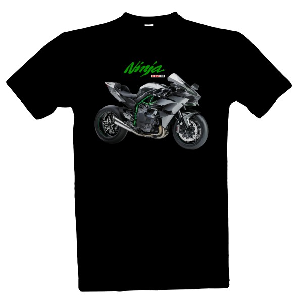 Tričko s potiskem Kawasaki Ninja H2 R