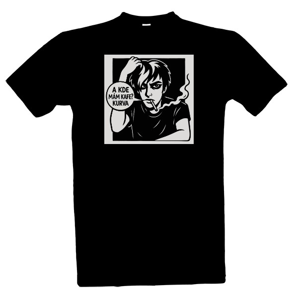 T-shirt Kde mám kafe? (2)