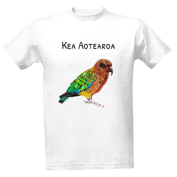 T-shirt Kea Aotearoa, New Zealand Parrot T-shirt