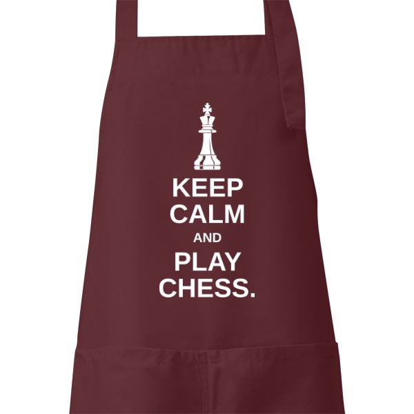 Keep Calm and Play zástěra