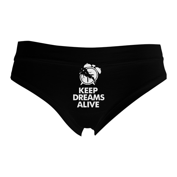 Kalhotky Fox - Výprodej s potiskem Keep dreams alive