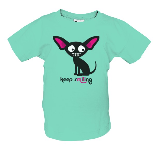 T-shirt Keep smiling! - CH