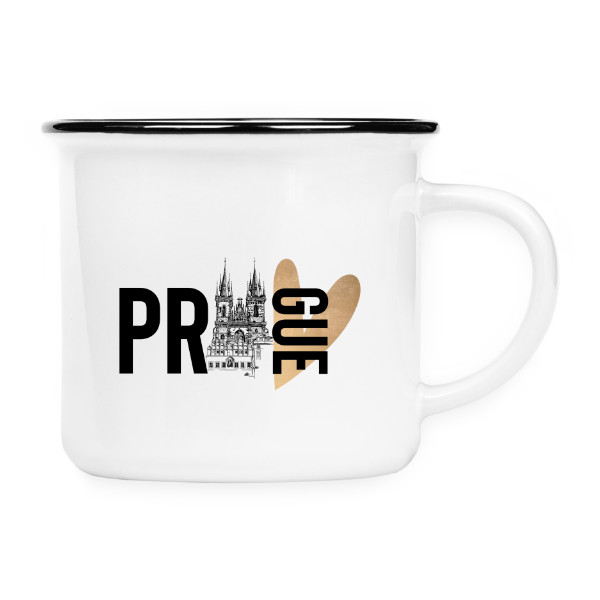 Keramikáček s potiskem Keramický hrníček Praha