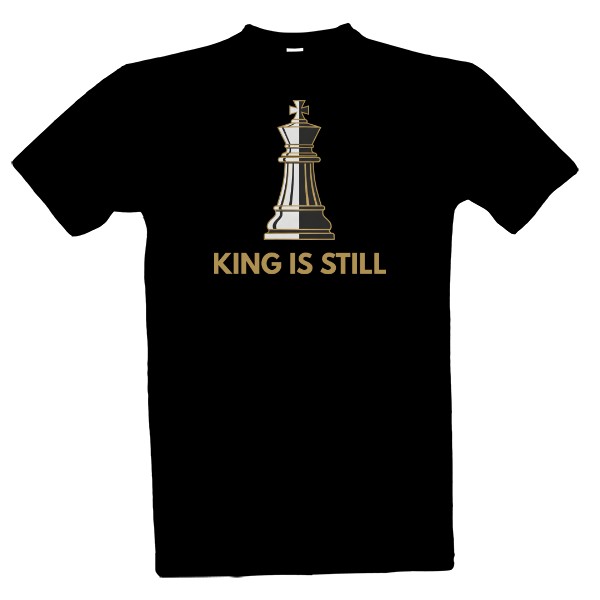 Tričko s potlačou King is still