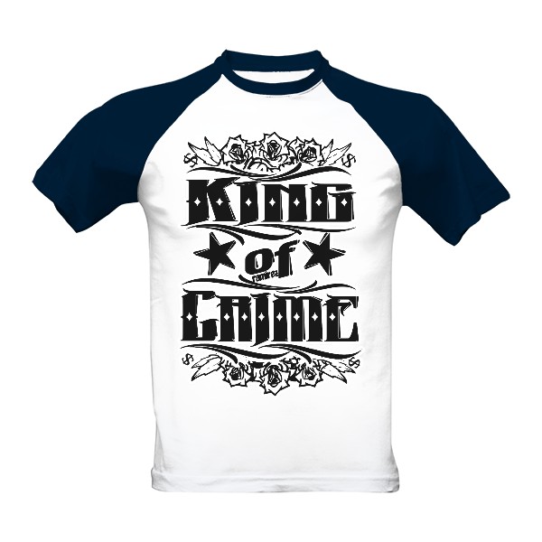 Tričko s potiskem King Of Crime BW Ramirez hip hop
