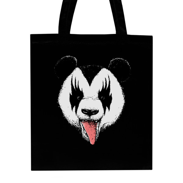 Nákupní taška unisex s potiskem Kiss panda