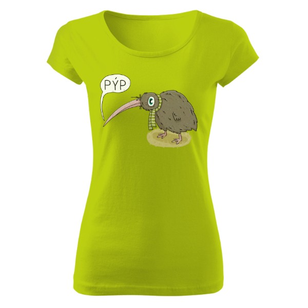 Tričko s potiskem KIWI PÝP!