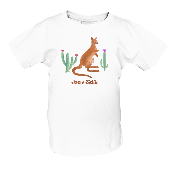 Tričko s potiskem Klokan -a