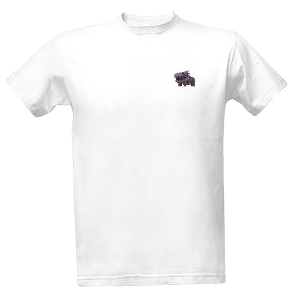 Tričko s potiskem Fortnite Dinosaurus Klombo