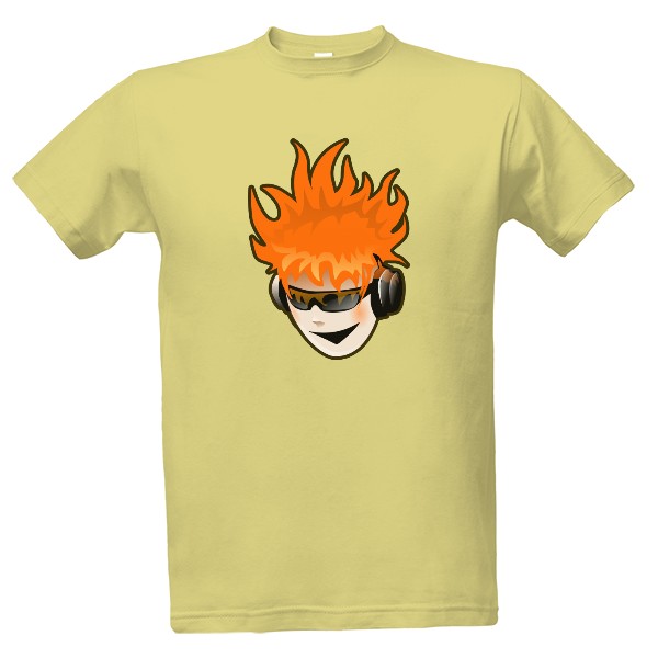 Tričko s potiskem Kluk diskžokej