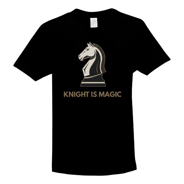 Tričko s potlačou Knight is Magic