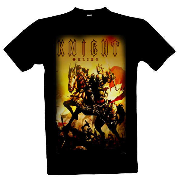 Tričko s potiskem Knight online 1