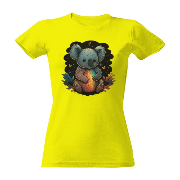 T-shirt Koala at night