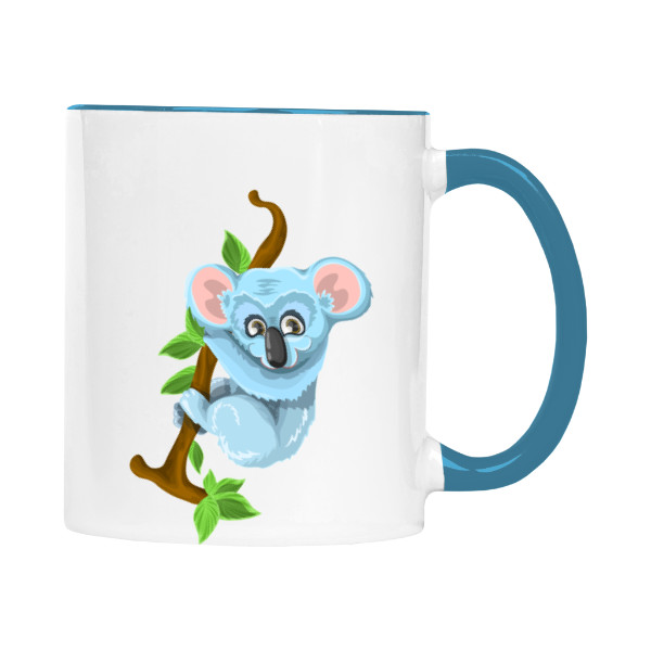 Hrnek malý barevný s potiskem Koala