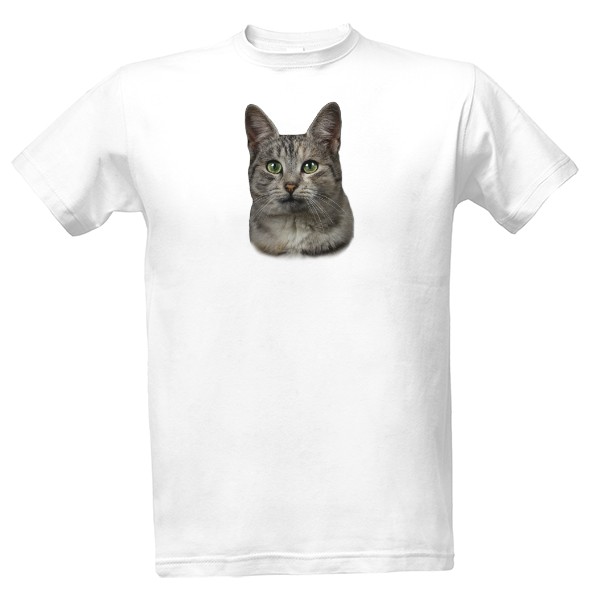 Tričko s potiskem Kočičí elegance