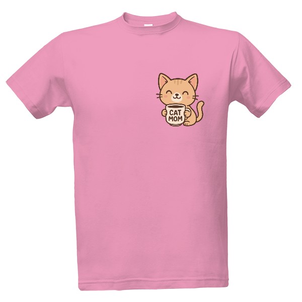 Tričko s potiskem Kočičí máma - Cat mom